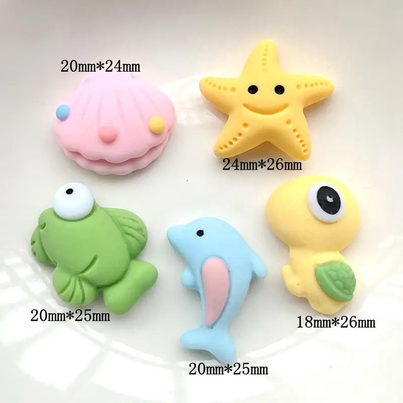 10PCS Harz Kawaii Farbe Cartoo – Embellishments For Scrapbooking Bewertung und Preis
