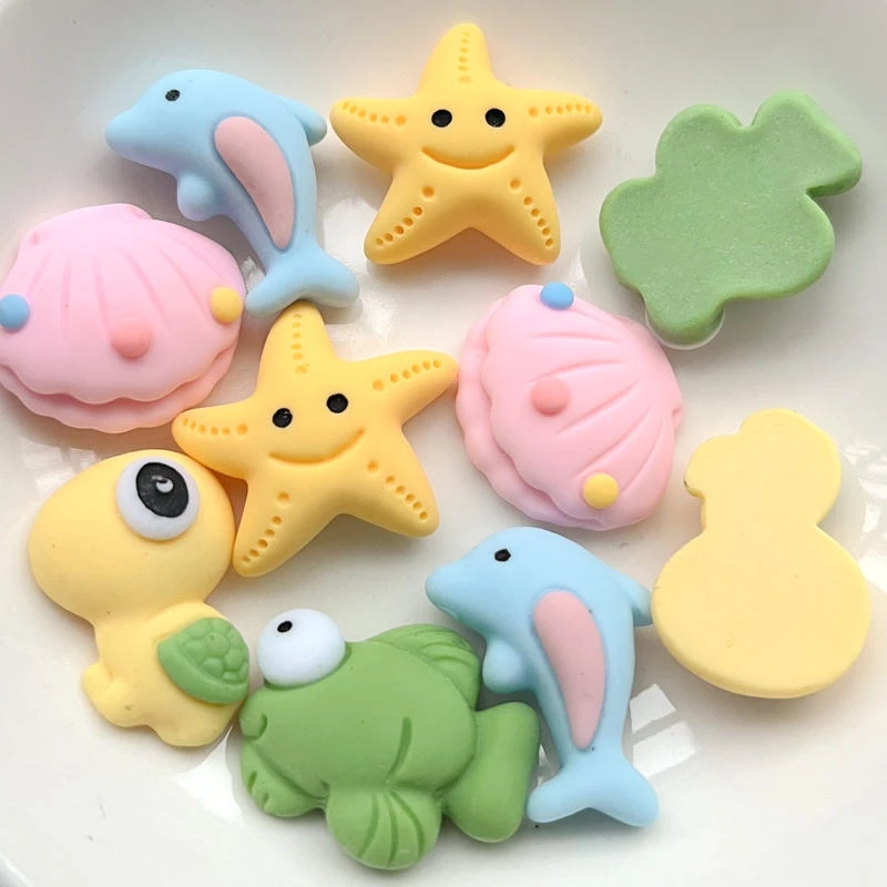 10PCS Harz Kawaii Farbe Cartoo – Embellishments For Scrapbooking Bewertung und Preis